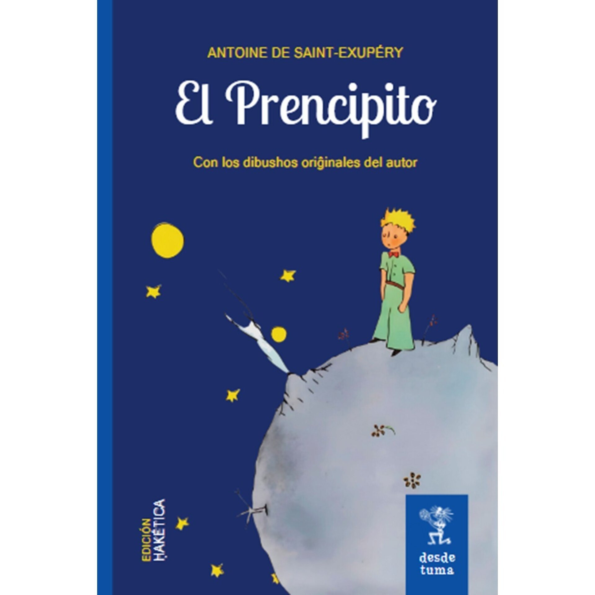 El Prencipito [en haketía] (portada azul · blanca) - 2