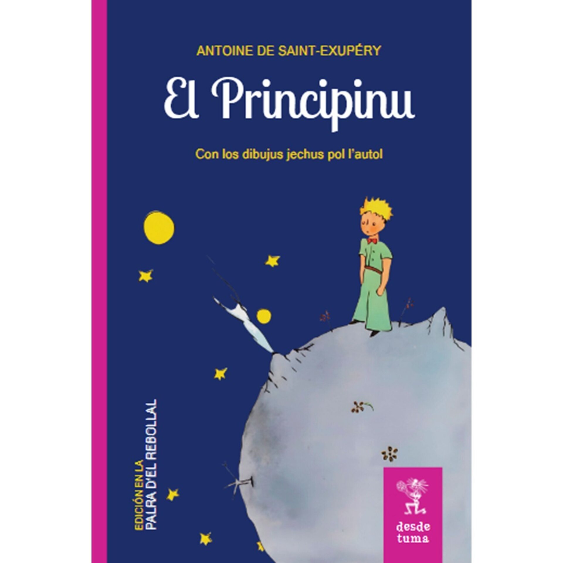 El Principinu [en la palra de El Rebollar] (portada azul · blanca) - 3