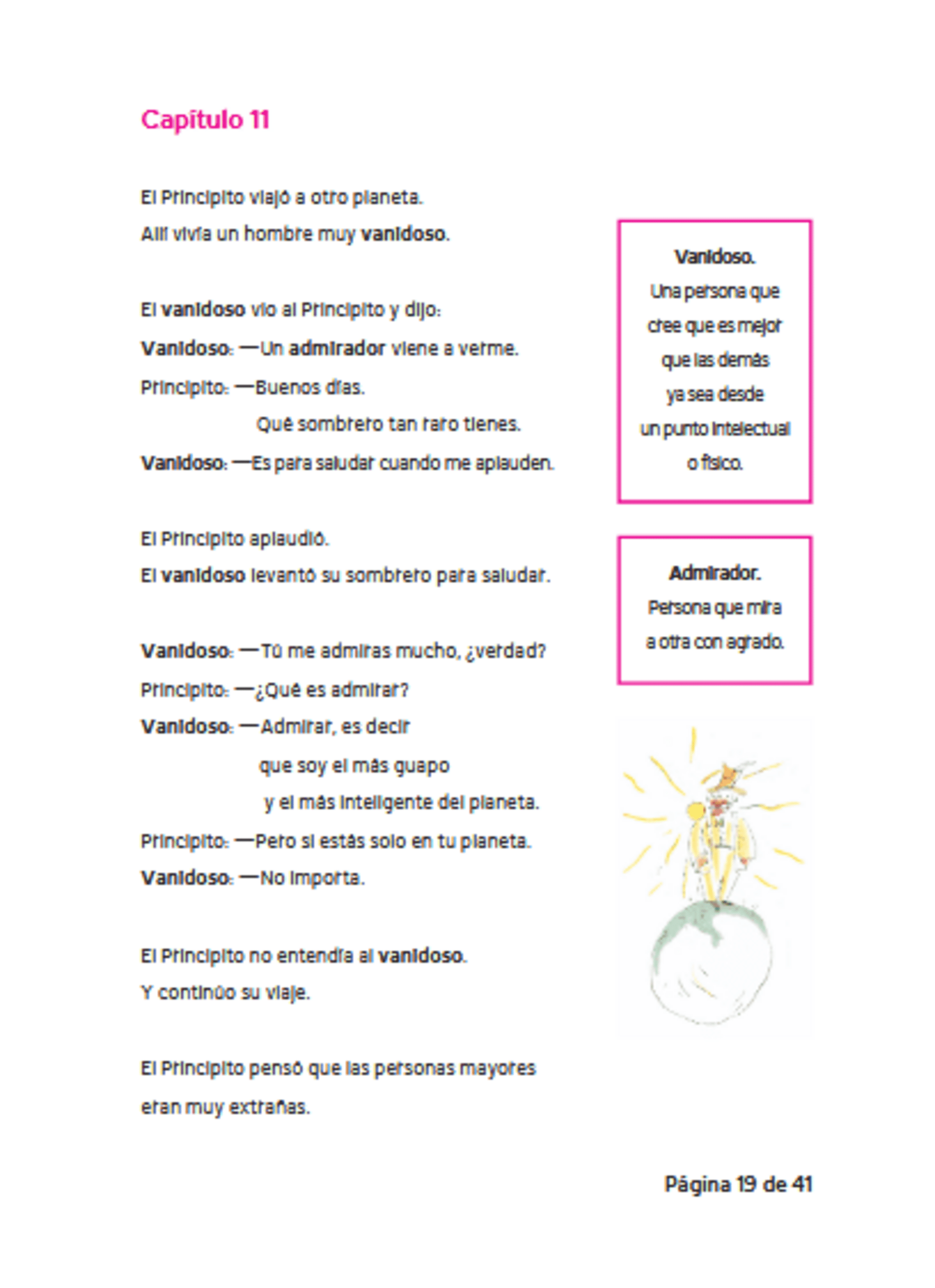 El Principito [edición en lectura fácil, castellano] (portada azul · blanca) - 4